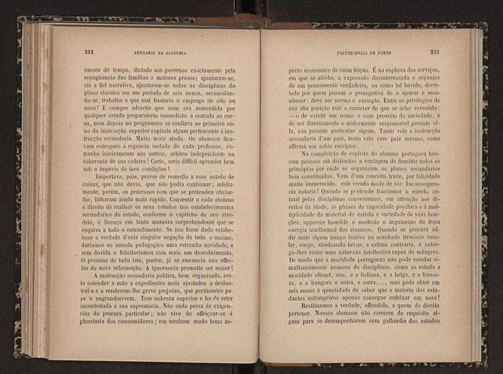 Annuario da Academia Polytechnica do Porto. A. 18 (1894-1895) / Ex. 2 108