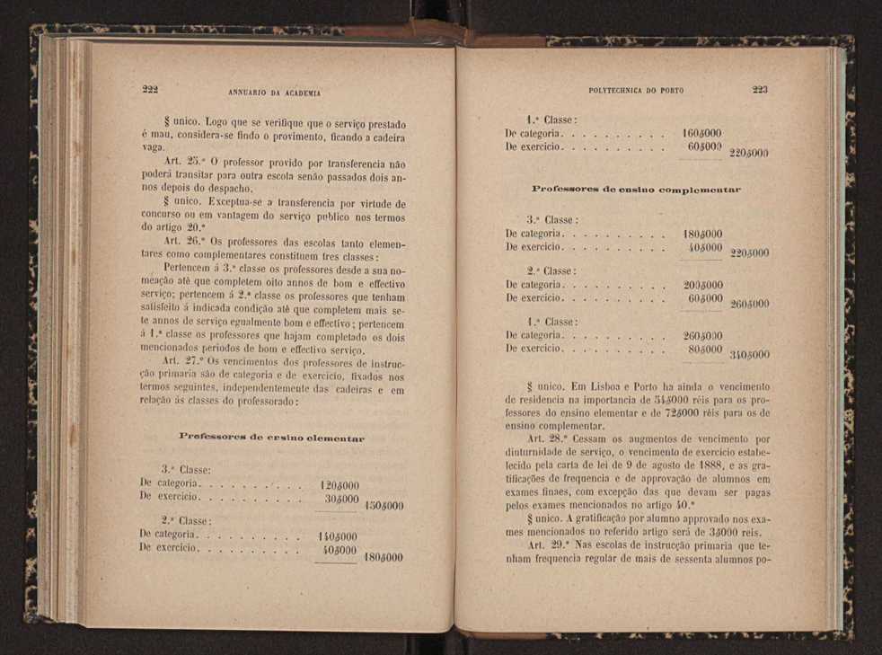 Annuario da Academia Polytechnica do Porto. A. 18 (1894-1895) / Ex. 2 113