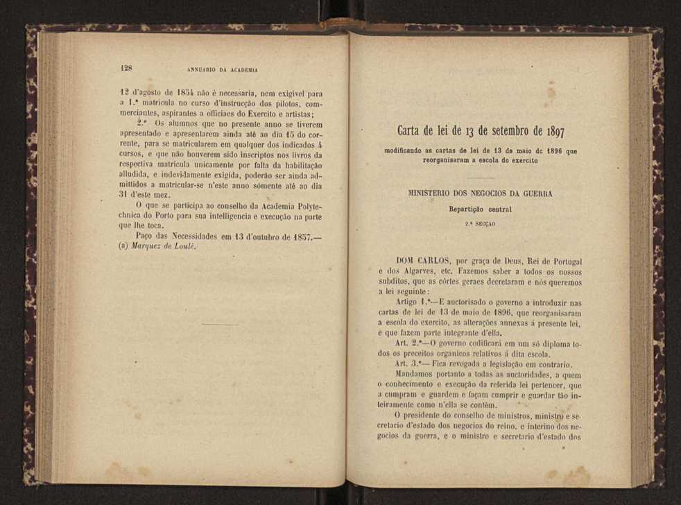 Annuario da Academia Polytechnica do Porto. A. 21 (1897-1898) / Ex. 2 67