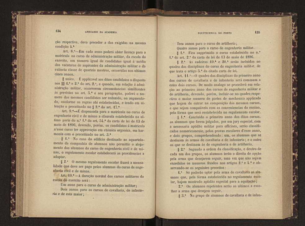 Annuario da Academia Polytechnica do Porto. A. 21 (1897-1898) / Ex. 2 70