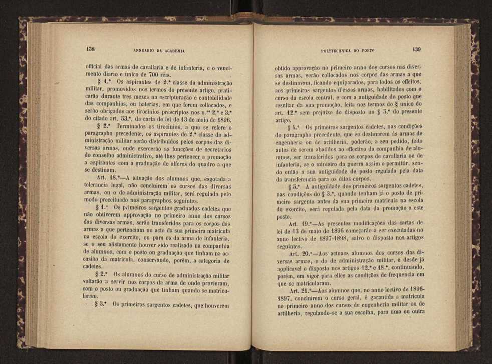 Annuario da Academia Polytechnica do Porto. A. 21 (1897-1898) / Ex. 2 72