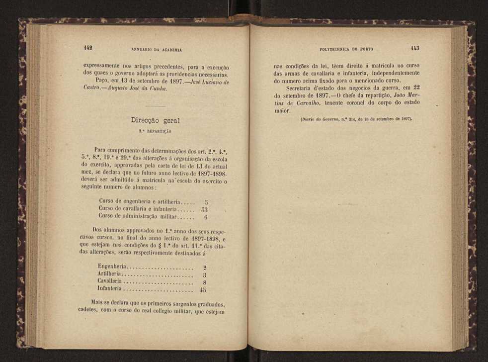 Annuario da Academia Polytechnica do Porto. A. 21 (1897-1898) / Ex. 2 74