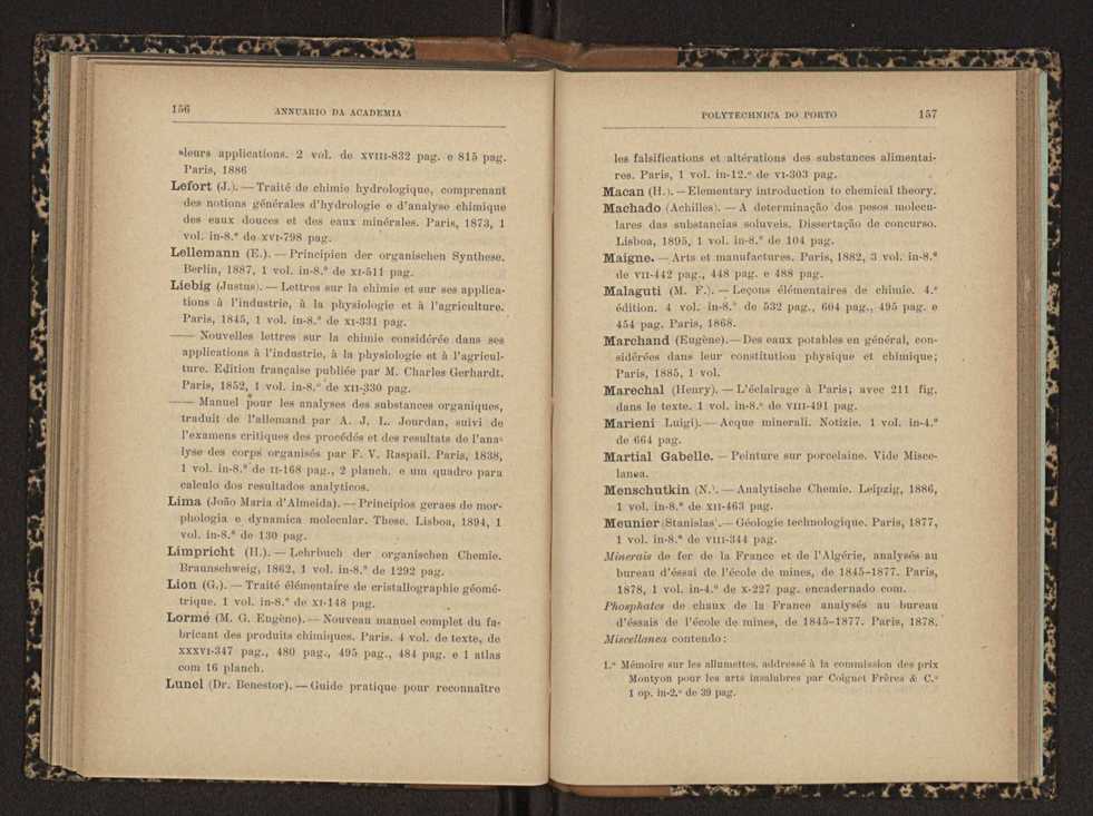 Annuario da Academia Polytechnica do Porto. A. 22 (1898-1899) / Ex. 2 87