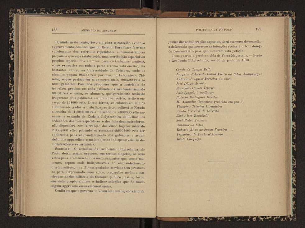 Annuario da Academia Polytechnica do Porto. A. 22 (1898-1899) / Ex. 2 101