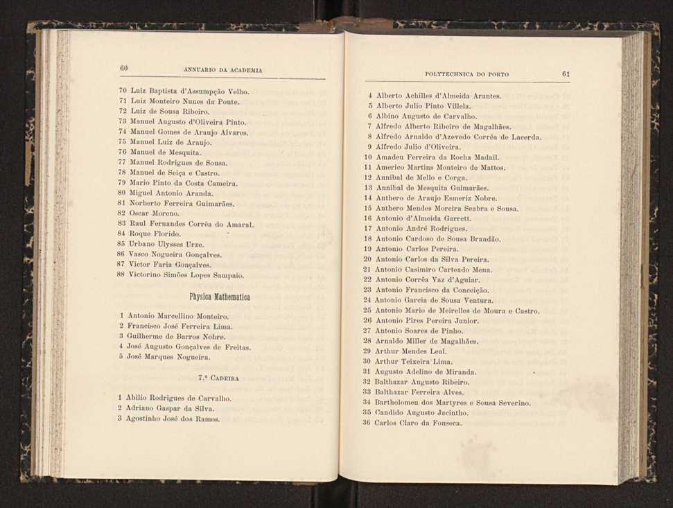 Annuario da Academia Polytechnica do Porto. A. 23 (1899-1900) / Ex. 2 33