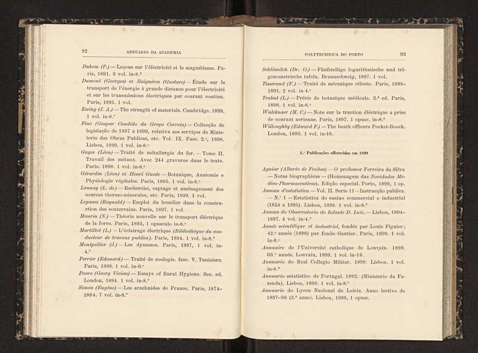 Annuario da Academia Polytechnica do Porto. A. 23 (1899-1900) / Ex. 2 50