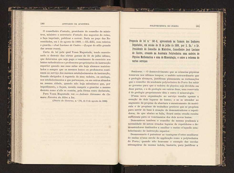 Annuario da Academia Polytechnica do Porto. A. 23 (1899-1900) / Ex. 2 94