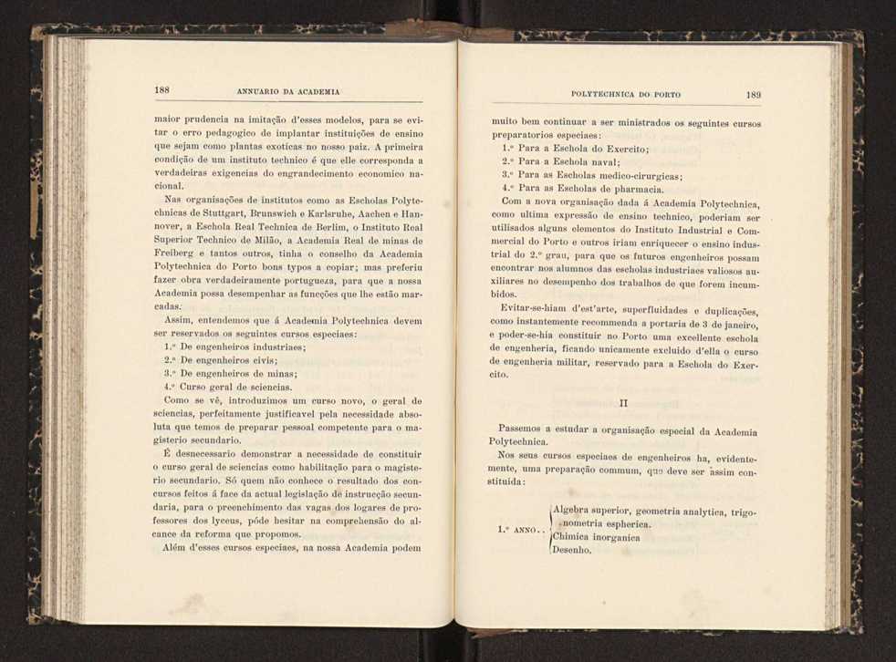 Annuario da Academia Polytechnica do Porto. A. 23 (1899-1900) / Ex. 2 98