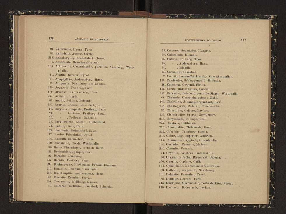 Annuario da Academia Polytechnica do Porto. A. 24 (1900-1901) / Ex. 2 91