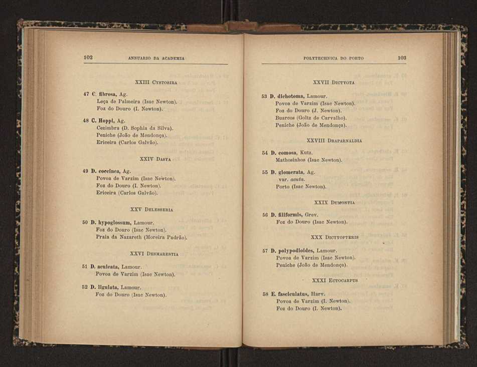 Annuario da Academia Polytechnica do Porto. A. 25 (1901-1902) / Ex. 2 58
