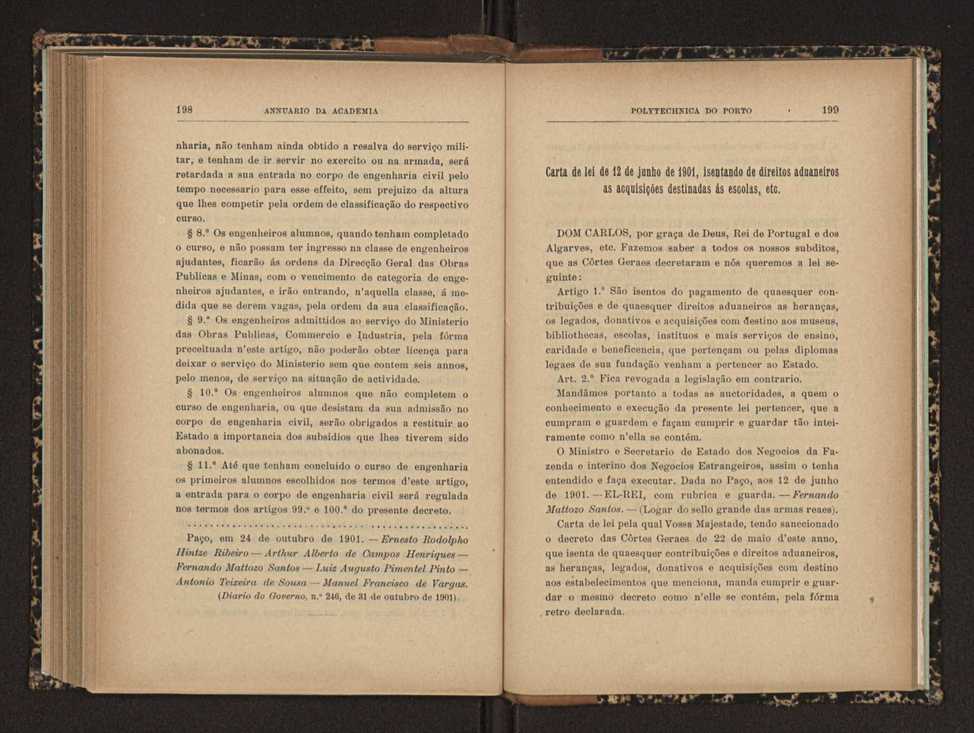 Annuario da Academia Polytechnica do Porto. A. 25 (1901-1902) / Ex. 2 107