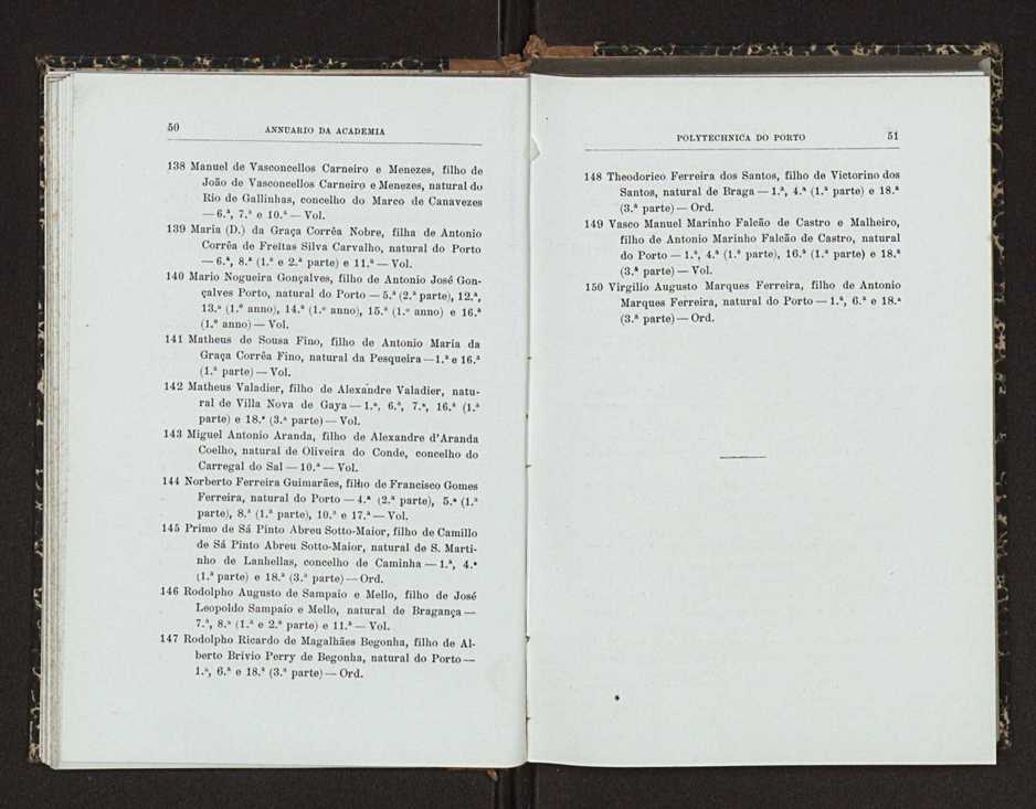 Annuario da Academia Polytechnica do Porto. A. 26 (1902-1903) / Ex. 2 32