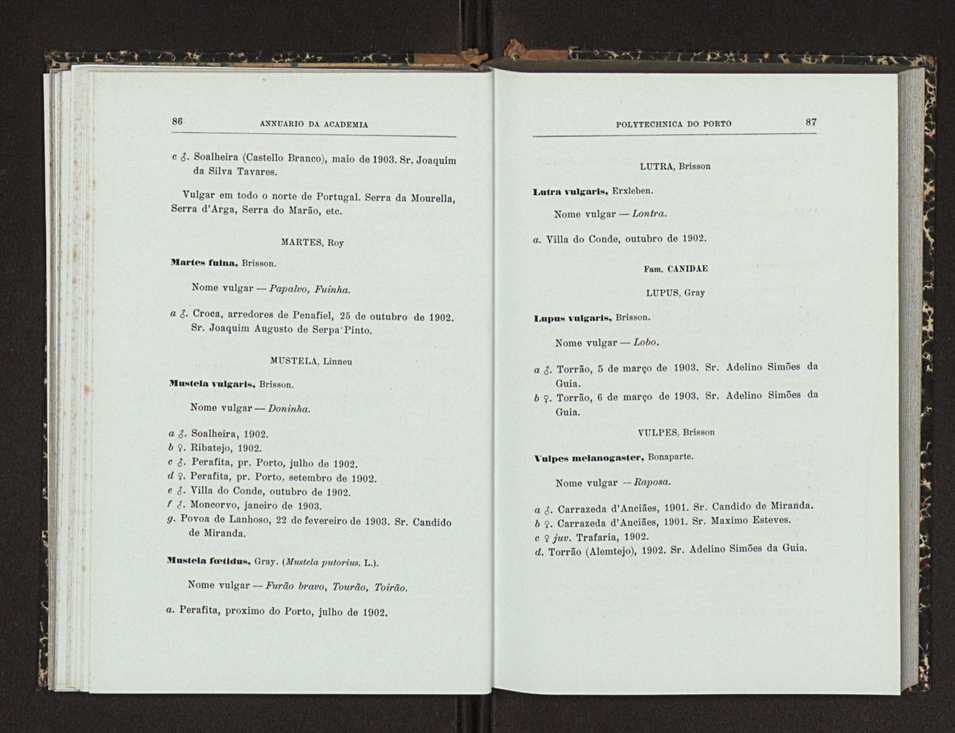 Annuario da Academia Polytechnica do Porto. A. 26 (1902-1903) / Ex. 2 51