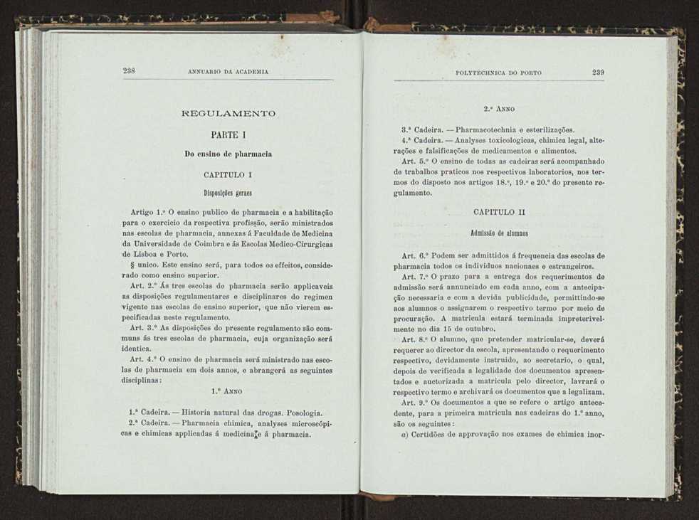 Annuario da Academia Polytechnica do Porto. A. 26 (1902-1903) / Ex. 2 127