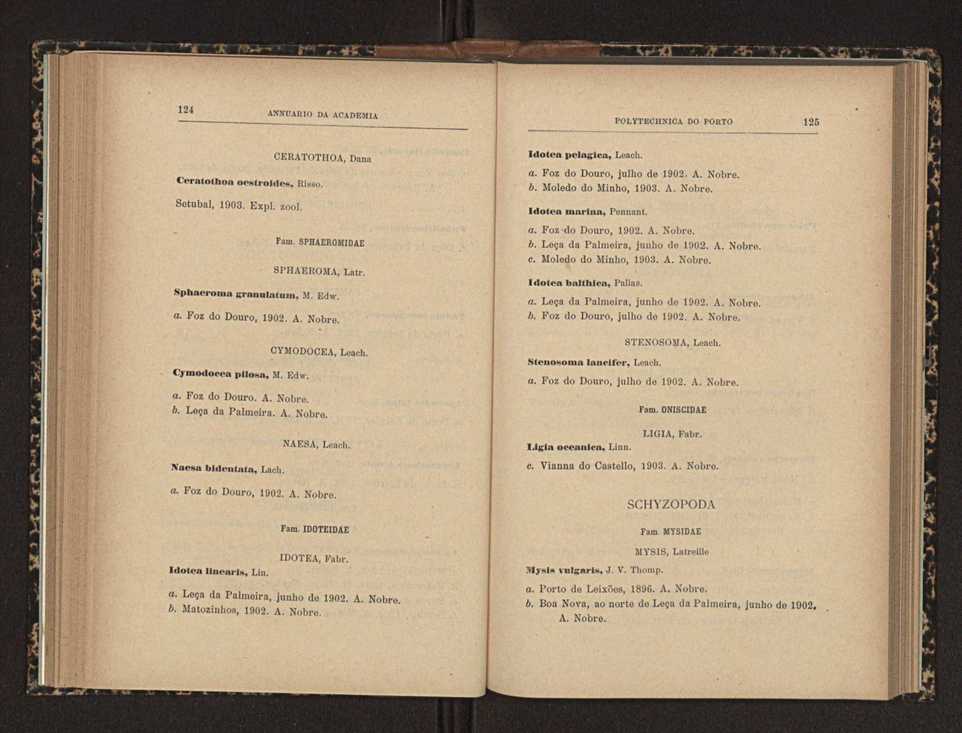 Annuario da Academia Polytechnica do Porto. A. 27 (1903-1904) / Ex. 2 70