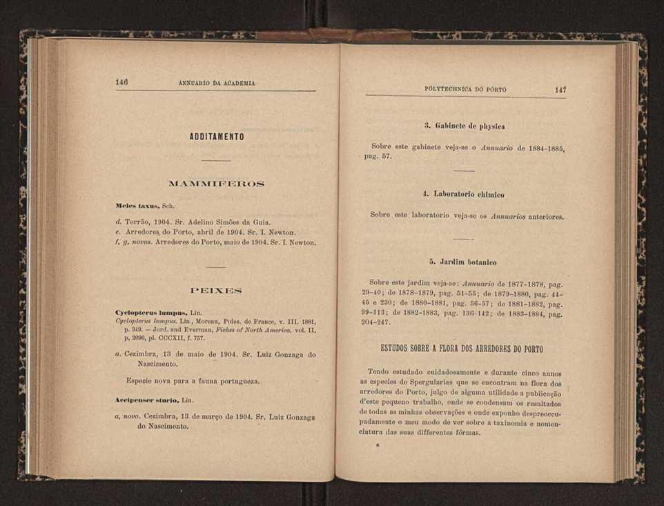 Annuario da Academia Polytechnica do Porto. A. 27 (1903-1904) / Ex. 2 81