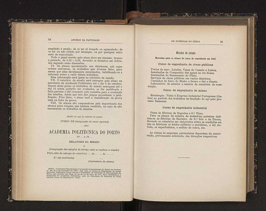 Anurio da Faculdade de Scincias da Universidade do Porto : (antiga Academia Politcnica). 1911/1912 - 1913/1914 / Ex. 2 50