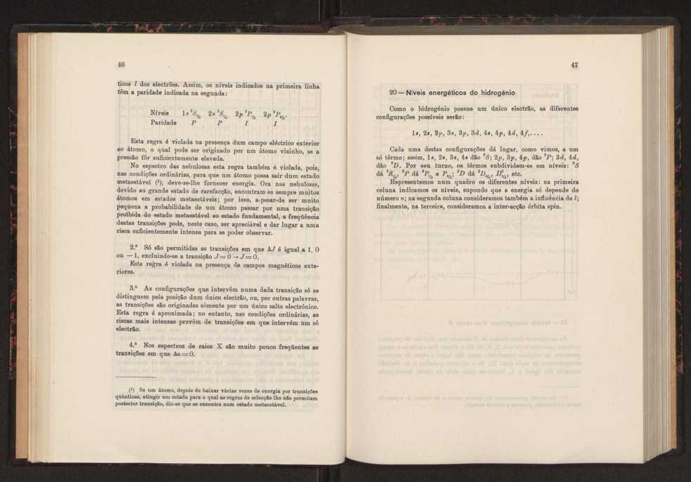 Estudo das riscas satlites de L? do ouro 35