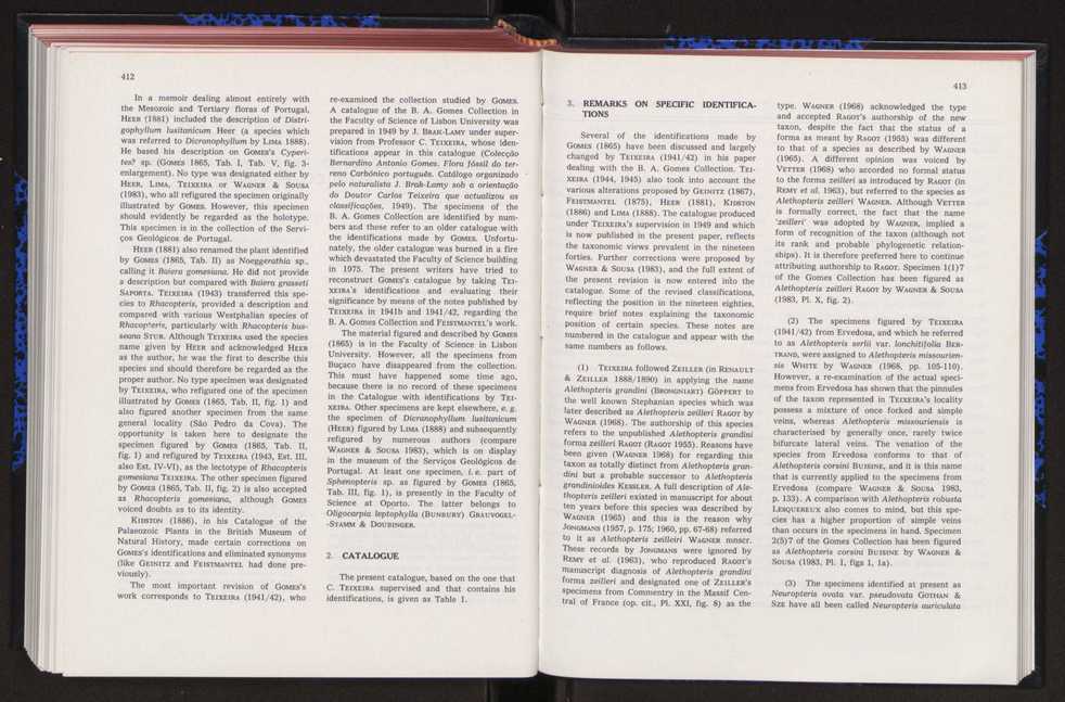Anais da Faculdade de Cincias : supplement to volume 64 (1983) : special volume in honour of Wenceslau de Lima, palaeobotanist and statesman (1858-1919) 274