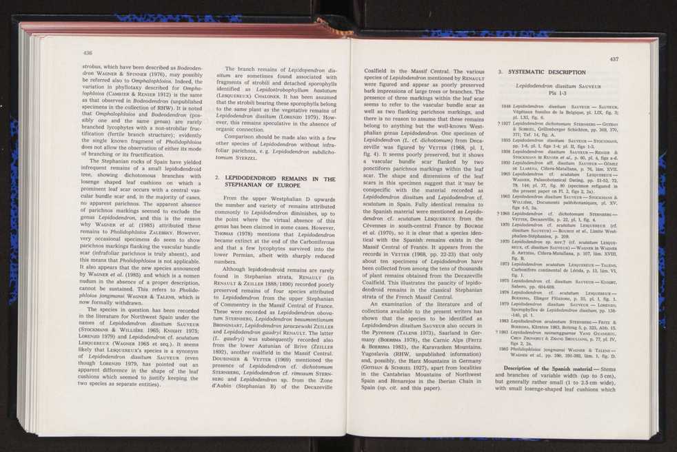 Anais da Faculdade de Cincias : supplement to volume 64 (1983) : special volume in honour of Wenceslau de Lima, palaeobotanist and statesman (1858-1919) 286
