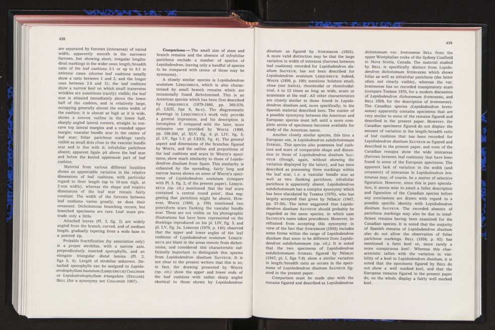 Anais da Faculdade de Cincias : supplement to volume 64 (1983) : special volume in honour of Wenceslau de Lima, palaeobotanist and statesman (1858-1919) 287