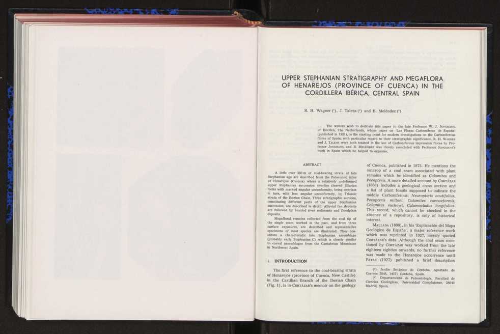 Anais da Faculdade de Cincias : supplement to volume 64 (1983) : special volume in honour of Wenceslau de Lima, palaeobotanist and statesman (1858-1919) 294