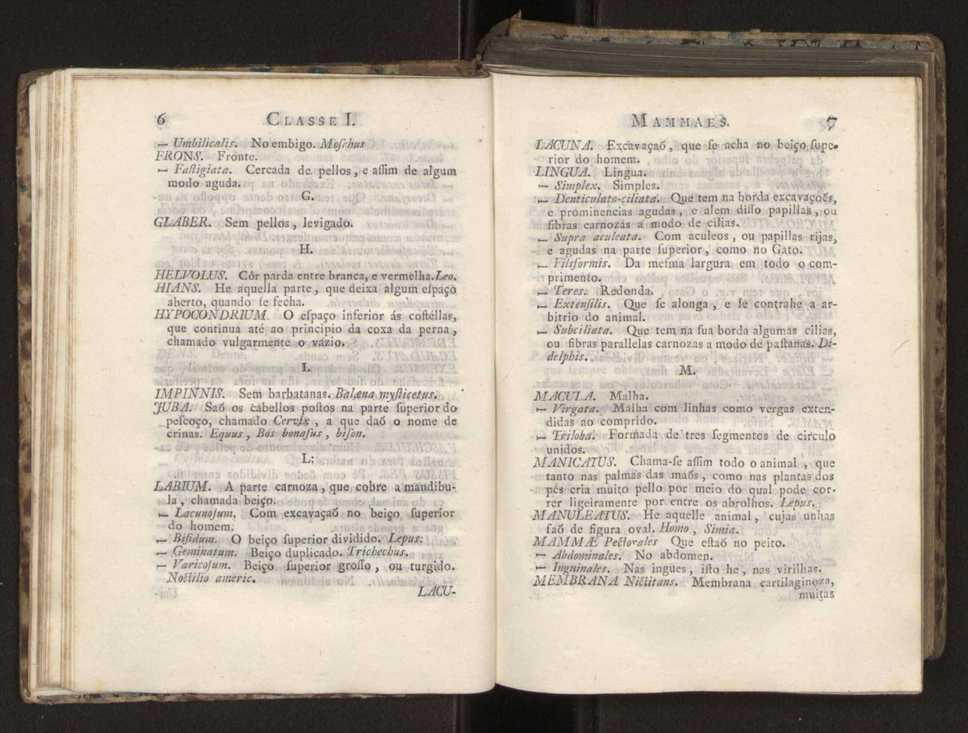 Diccionario dos termos technicos de historia natural extrahidos das obras de Linno ...:Memoria sobre a utilidade dos jardins botanicos 27