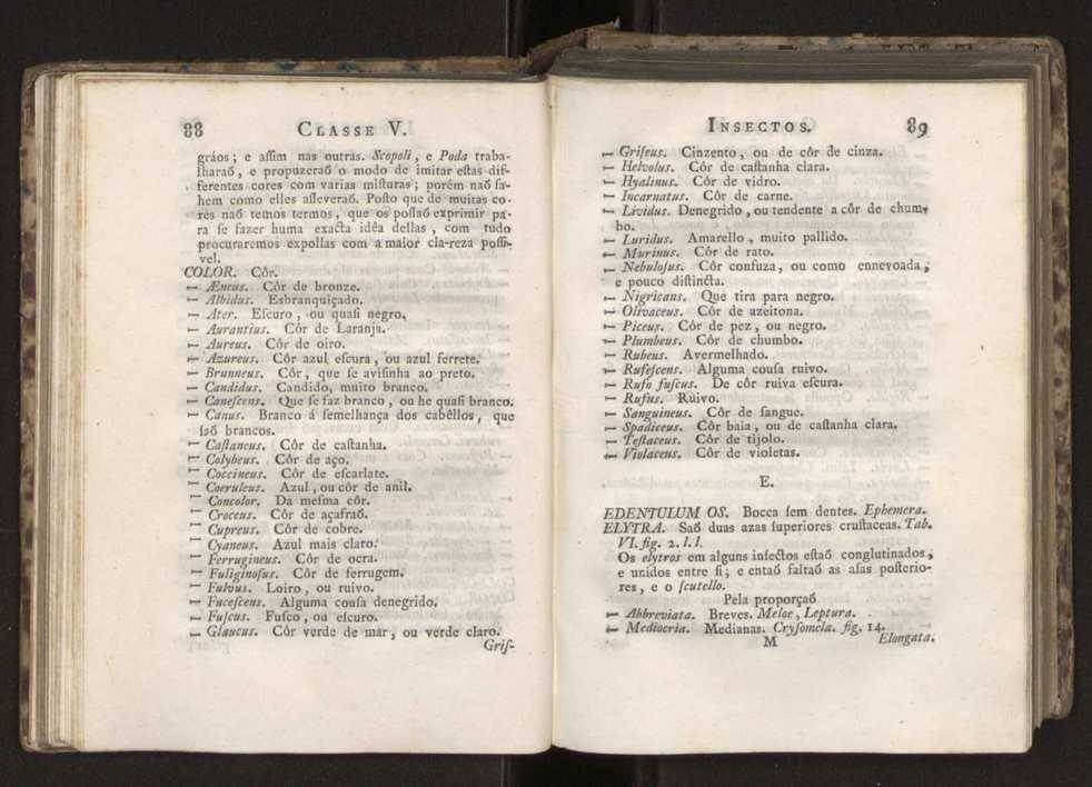 Diccionario dos termos technicos de historia natural extrahidos das obras de Linno ...:Memoria sobre a utilidade dos jardins botanicos 68