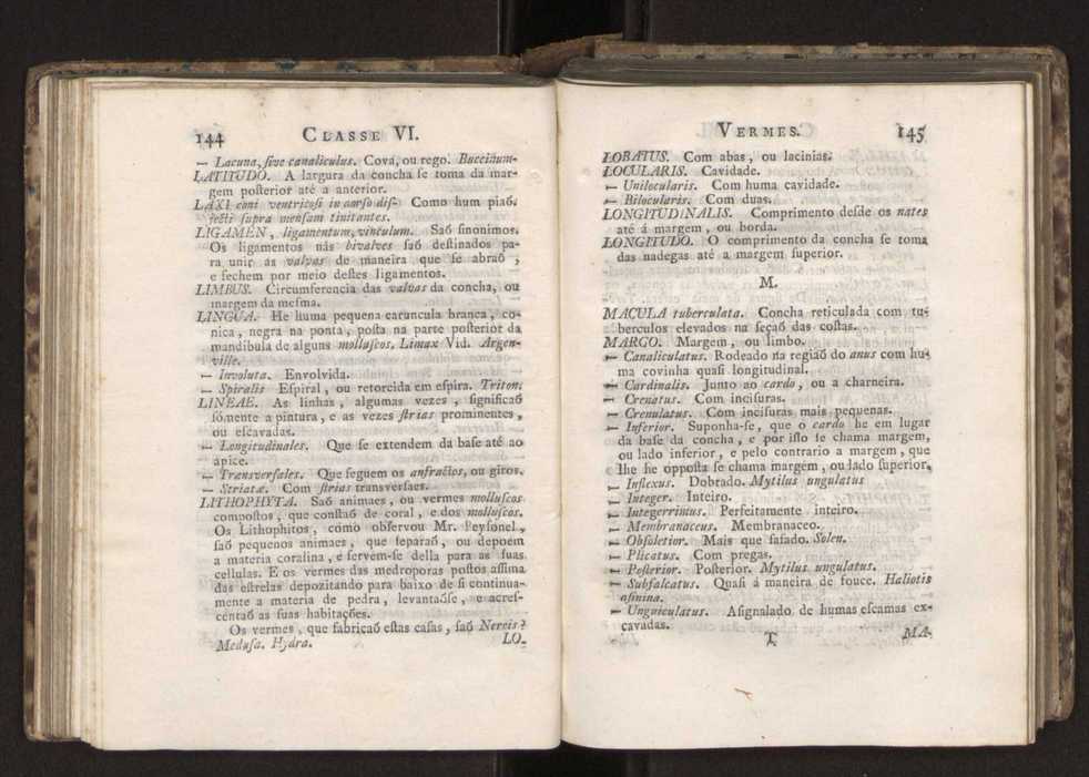 Diccionario dos termos technicos de historia natural extrahidos das obras de Linno ...:Memoria sobre a utilidade dos jardins botanicos 96