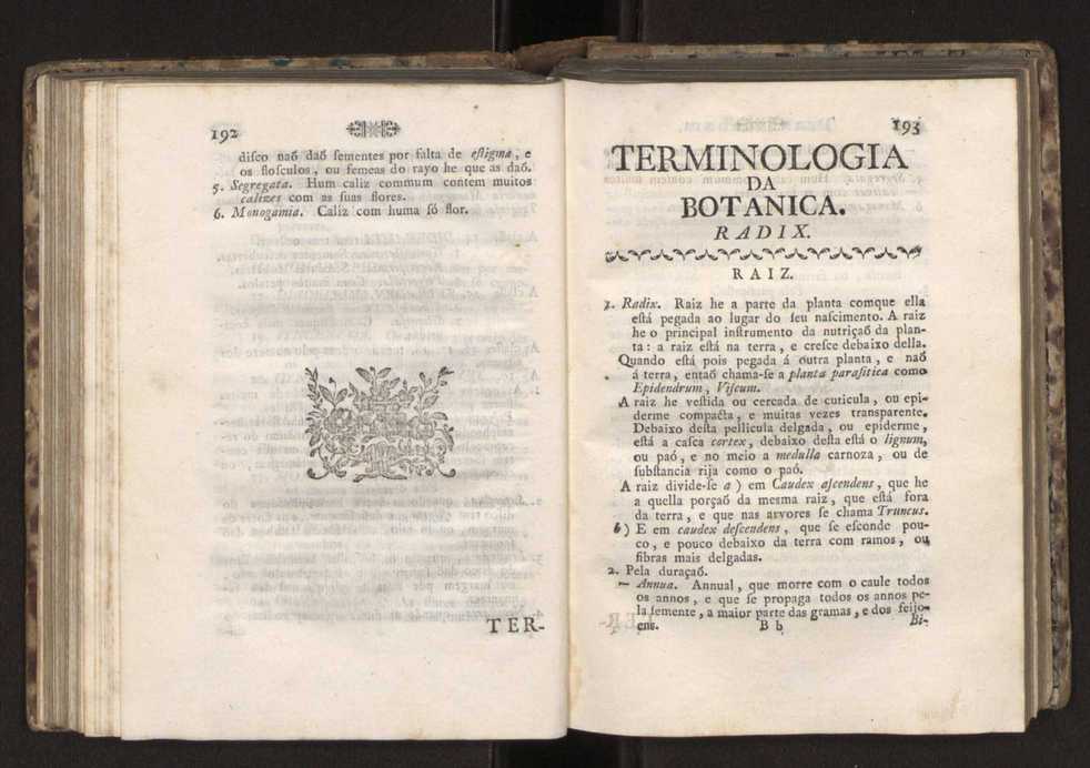 Diccionario dos termos technicos de historia natural extrahidos das obras de Linno ...:Memoria sobre a utilidade dos jardins botanicos 120