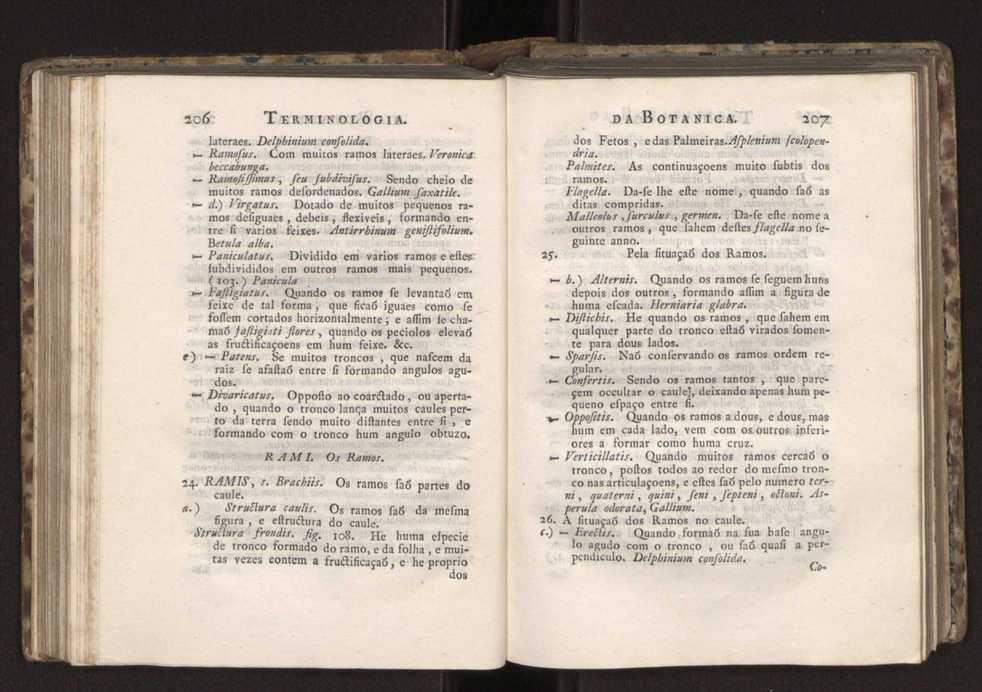 Diccionario dos termos technicos de historia natural extrahidos das obras de Linno ...:Memoria sobre a utilidade dos jardins botanicos 127