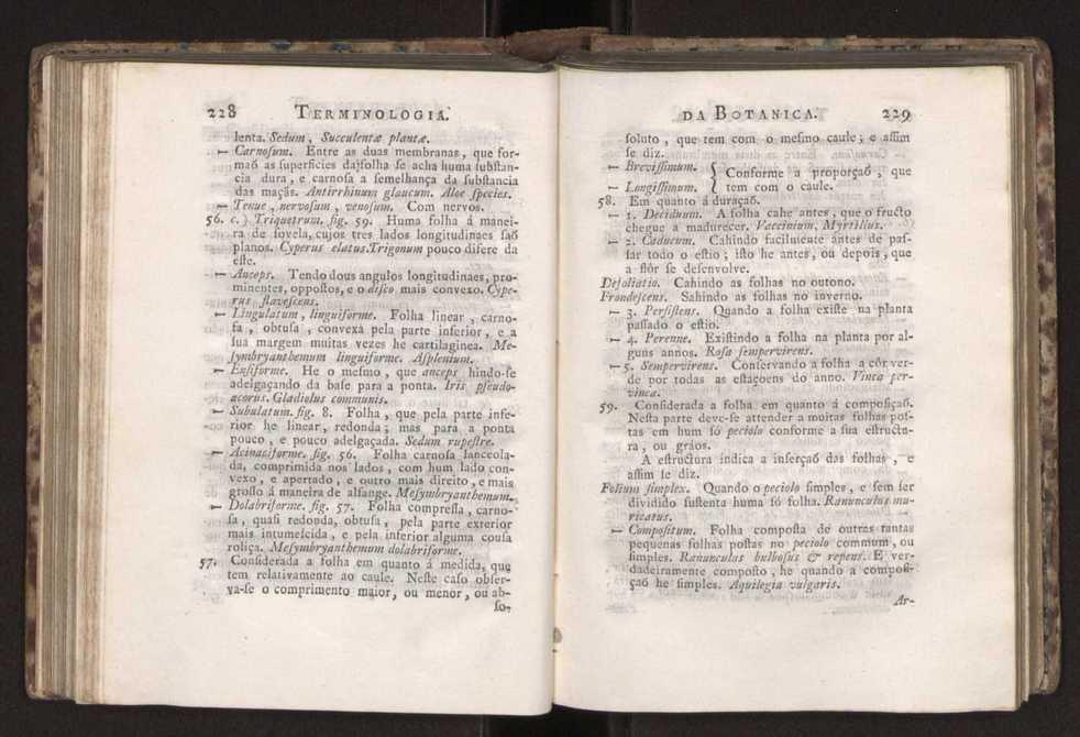 Diccionario dos termos technicos de historia natural extrahidos das obras de Linno ...:Memoria sobre a utilidade dos jardins botanicos 138