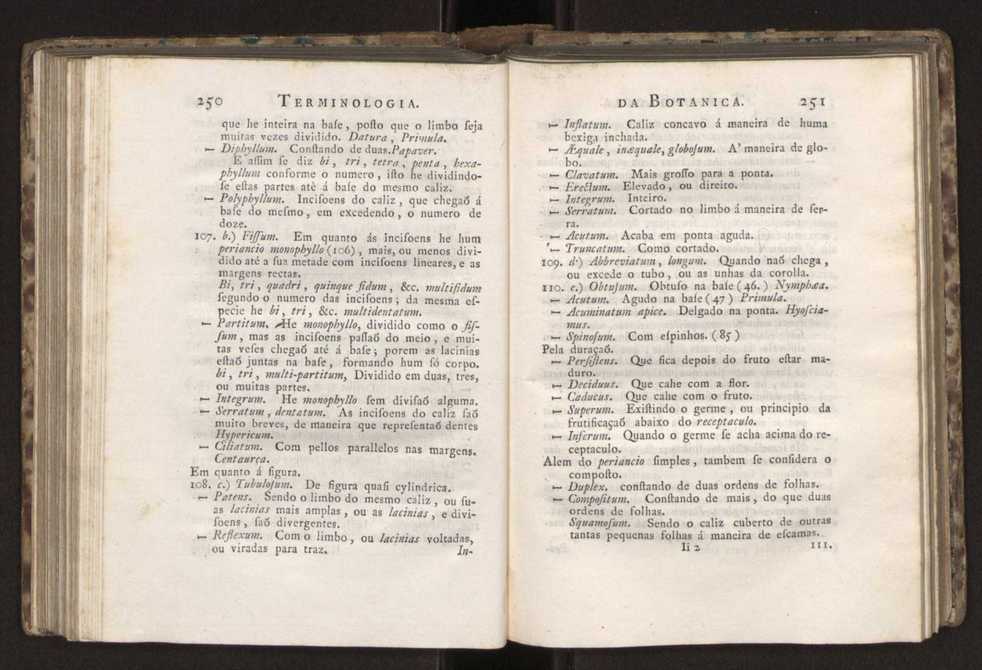 Diccionario dos termos technicos de historia natural extrahidos das obras de Linno ...:Memoria sobre a utilidade dos jardins botanicos 149