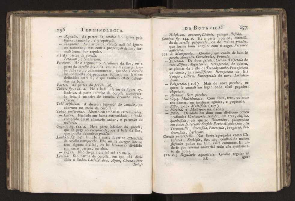 Diccionario dos termos technicos de historia natural extrahidos das obras de Linno ...:Memoria sobre a utilidade dos jardins botanicos 152