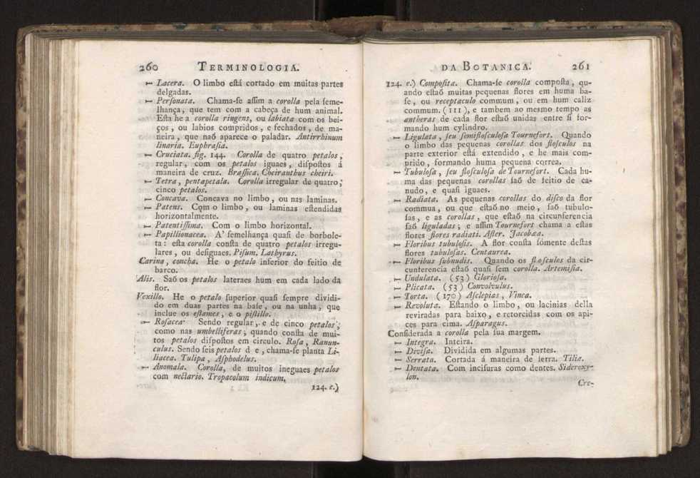 Diccionario dos termos technicos de historia natural extrahidos das obras de Linno ...:Memoria sobre a utilidade dos jardins botanicos 154