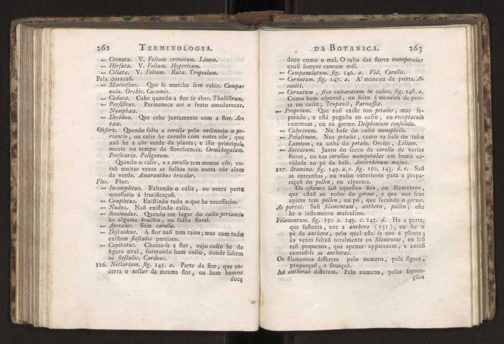 Diccionario dos termos technicos de historia natural extrahidos das obras de Linno ...:Memoria sobre a utilidade dos jardins botanicos 155
