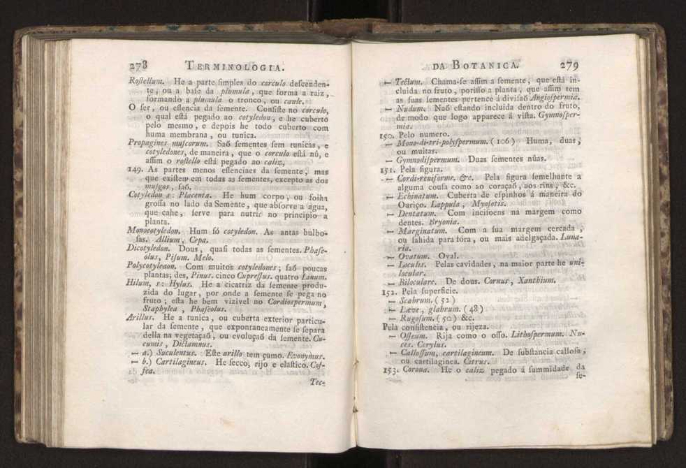 Diccionario dos termos technicos de historia natural extrahidos das obras de Linno ...:Memoria sobre a utilidade dos jardins botanicos 163