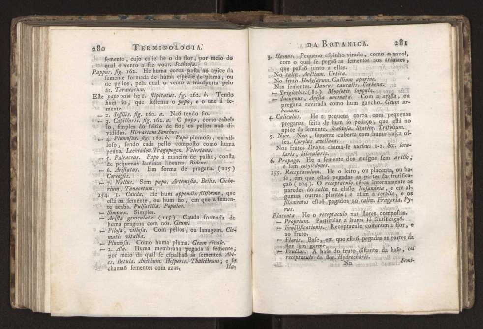 Diccionario dos termos technicos de historia natural extrahidos das obras de Linno ...:Memoria sobre a utilidade dos jardins botanicos 164