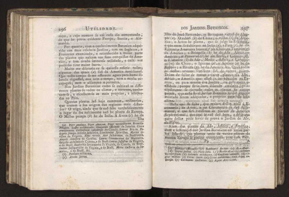 Diccionario dos termos technicos de historia natural extrahidos das obras de Linno ...:Memoria sobre a utilidade dos jardins botanicos 172