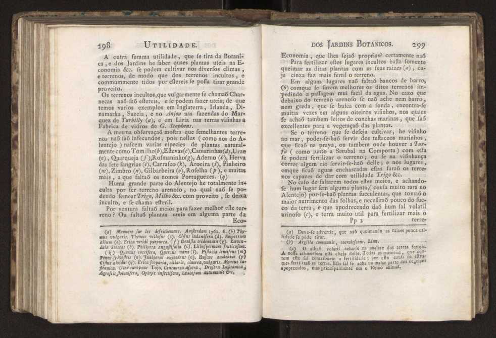 Diccionario dos termos technicos de historia natural extrahidos das obras de Linno ...:Memoria sobre a utilidade dos jardins botanicos 173