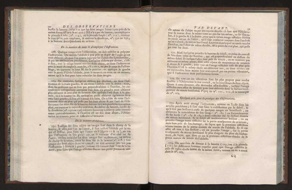 Description des octants et sextants anglois, ou quarts de cercle a reflection, avec la maniere de servir de ces instrumens, pour prendre toutes sortes de distances angulaires, tant sur mer que sur terre : prcde d'un mmoire sur une nouvelle construction de ces instrumens; et suivie d'un appendix, contenant la description et les avantages d'un double-sextant nouveau 36