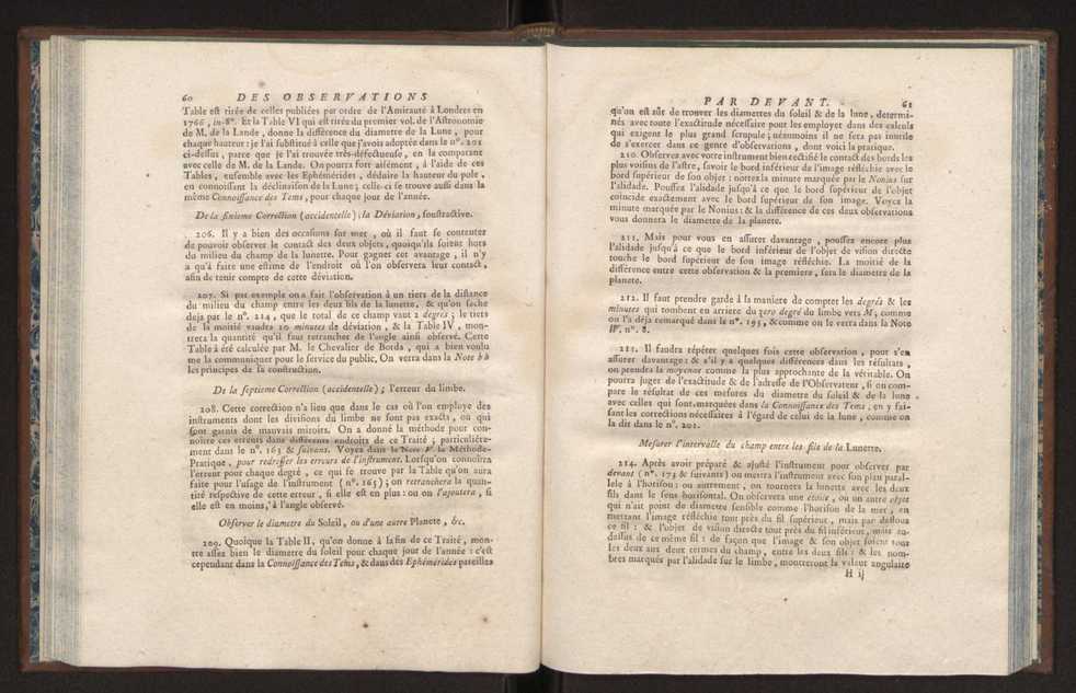 Description des octants et sextants anglois, ou quarts de cercle a reflection, avec la maniere de servir de ces instrumens, pour prendre toutes sortes de distances angulaires, tant sur mer que sur terre : prcde d'un mmoire sur une nouvelle construction de ces instrumens; et suivie d'un appendix, contenant la description et les avantages d'un double-sextant nouveau 41