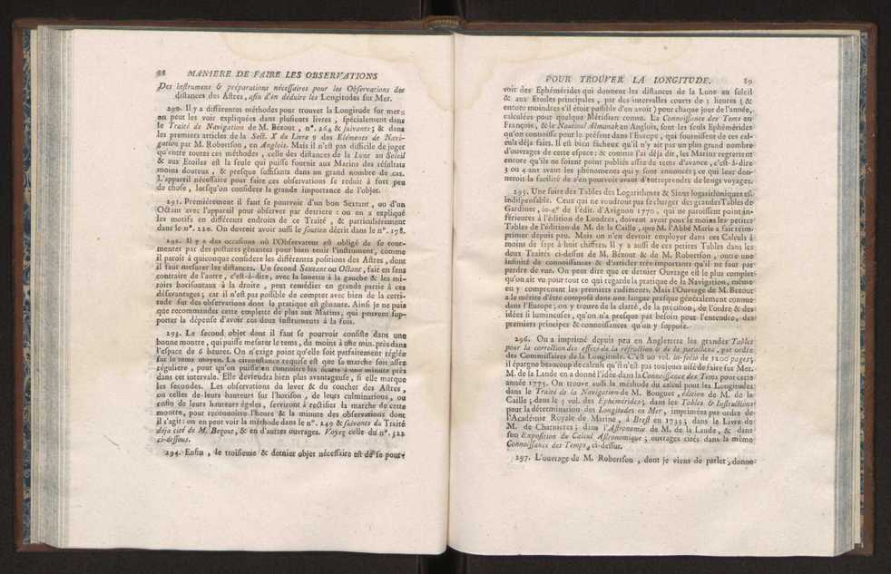 Description des octants et sextants anglois, ou quarts de cercle a reflection, avec la maniere de servir de ces instrumens, pour prendre toutes sortes de distances angulaires, tant sur mer que sur terre : prcde d'un mmoire sur une nouvelle construction de ces instrumens; et suivie d'un appendix, contenant la description et les avantages d'un double-sextant nouveau 54