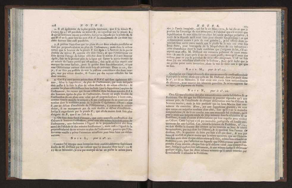 Description des octants et sextants anglois, ou quarts de cercle a reflection, avec la maniere de servir de ces instrumens, pour prendre toutes sortes de distances angulaires, tant sur mer que sur terre : prcde d'un mmoire sur une nouvelle construction de ces instrumens; et suivie d'un appendix, contenant la description et les avantages d'un double-sextant nouveau 73