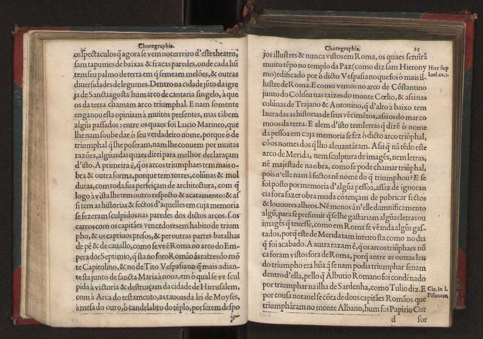 Chorographia de alguns lugares que stam em hum caminho que fez Gaspar Barreiros  anno de MDXXXXVJ comeado na cidade de Badajoz em Castella te  de Milam em Italia ; co algu[m]as outras obras cujo catalogo vai scripto com os nomes dos dictos lugares na folha seguinte 38