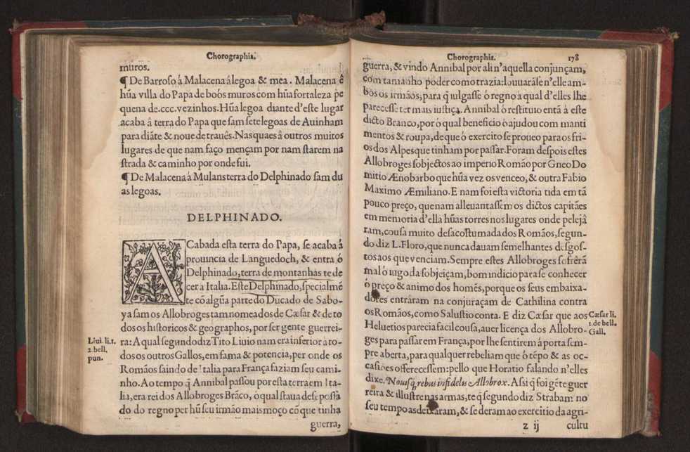 Chorographia de alguns lugares que stam em hum caminho que fez Gaspar Barreiros  anno de MDXXXXVJ comeado na cidade de Badajoz em Castella te  de Milam em Italia ; co algu[m]as outras obras cujo catalogo vai scripto com os nomes dos dictos lugares na folha seguinte 189