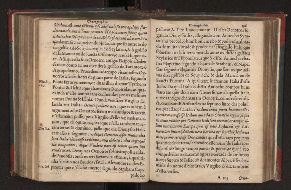 Chorographia de alguns lugares que stam em hum caminho que fez Gaspar Barreiros  anno de MDXXXXVJ comeado na cidade de Badajoz em Castella te  de Milam em Italia ; co algu[m]as outras obras cujo catalogo vai scripto com os nomes dos dictos lugares na folha seguinte 207