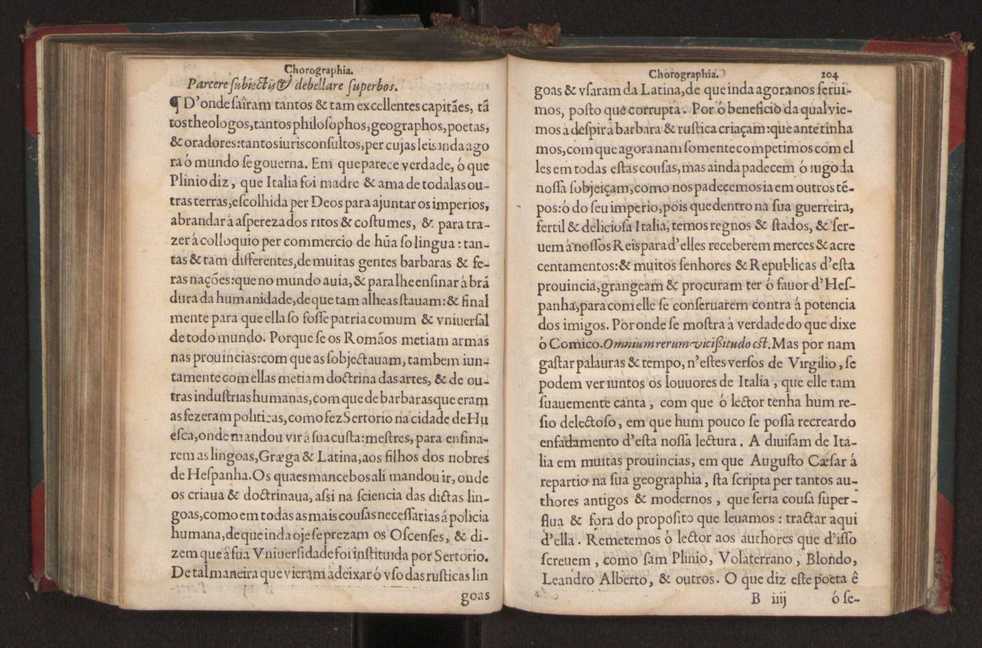 Chorographia de alguns lugares que stam em hum caminho que fez Gaspar Barreiros  anno de MDXXXXVJ comeado na cidade de Badajoz em Castella te  de Milam em Italia ; co algu[m]as outras obras cujo catalogo vai scripto com os nomes dos dictos lugares na folha seguinte 215