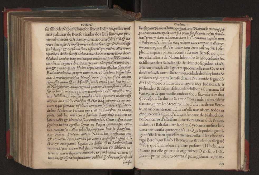 Censuras de Gaspar Barreiros sobre quatro livros intitulados em M. Portio Catam De Originibus, em Beroso Chaldaeo, em Manethon Aegyptio & em Q. Fabio Pictor Romano 27