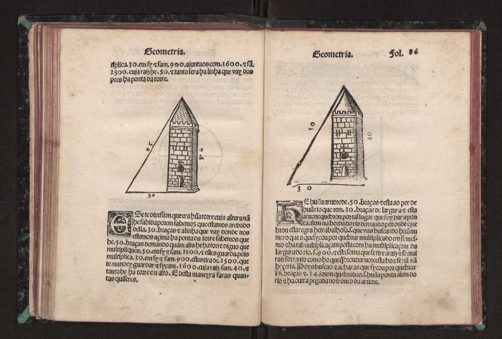 Tratado da pratica darismetyca ordenada per Gaspar Nycolas e empremida com previlegio del rey nosso senhor 91